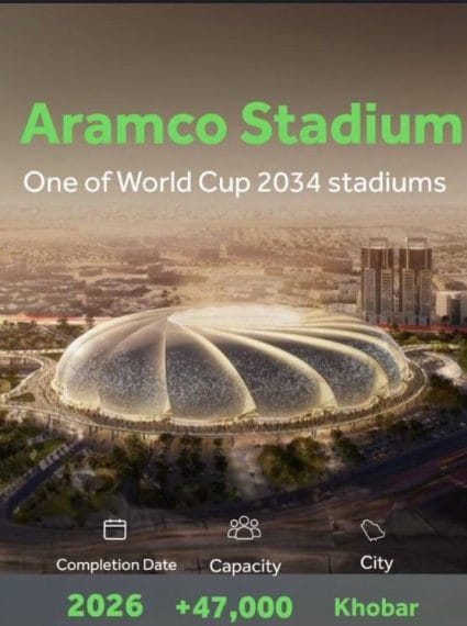 Exciting Project Kickoff | Aramco Stadium – FIFA World Cup 2034