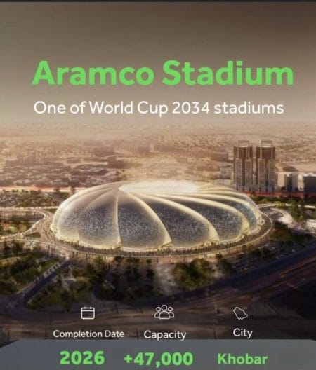 Exciting Project Kickoff | Aramco Stadium – FIFA World Cup 2034